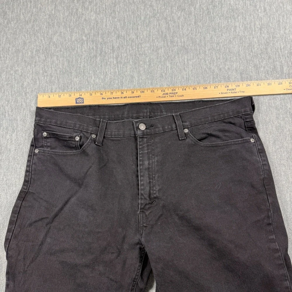 Levi's Jeans Mens 38X30 Black 541 Athletic Taper Fit Stretch Denim Pants Classic